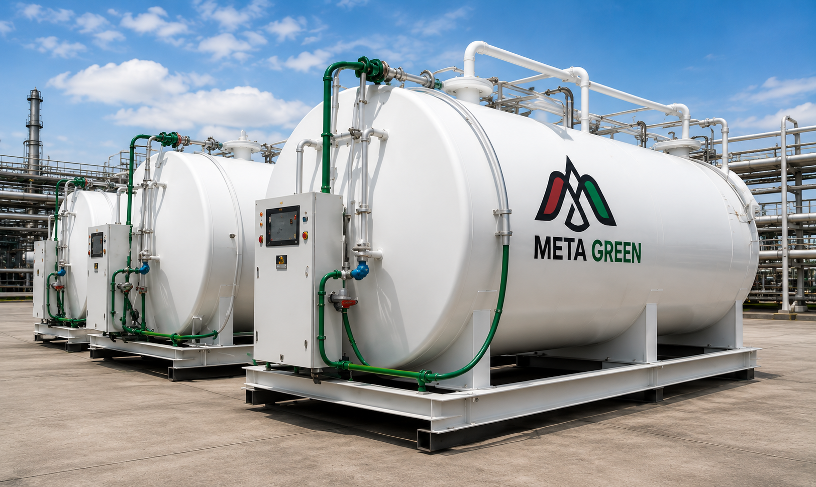 Meta Green standard aboveground storage tank